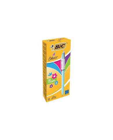 SHOP24-TUNISIE-PAQUET-DE-12-STYLOS-A-BILLE-BIC-4-COULEURS SHOP24-TUNISIE-PAQUET-DE-12-STYLOS-A-BILLE-BIC-4-COULEURS