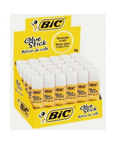 SHOP24-TUNISIE-COLLE-GLUE-STICK-BIC-8G-BOX30 SHOP24-TUNISIE-COLLE-GLUE-STICK-BIC-8G-BOX30