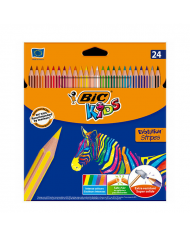 SHOP24-TUNISIE-BIC-24-CRAYONS-DE-COULEUR-EVOLUTION-STRIPES SHOP24-TUNISIE-BIC-24-CRAYONS-DE-COULEUR-EVOLUTION-STRIPES