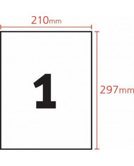 ETIQUETTES ADHESIVES MATTE Etiquette AD  210x148mm(A4/2) ETIQUETTES ADHESIVES MATTE Etiquette AD  210x148mm(A4/2)