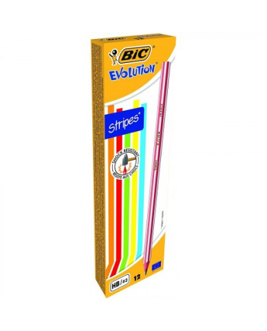 SHOP24-TUNISIE-PAQUET-DE-12-CRAYON-NOIR-BIC-EVOLUTION-STRIPES SHOP24-TUNISIE-PAQUET-DE-12-CRAYON-NOIR-BIC-EVOLUTION-STRIPES