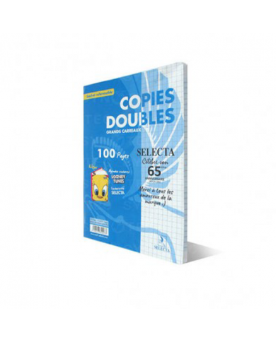 SHOP24-TUNISIE-COPIES-DOUBLES-NON-PERFOREES-21x297-100P-SELECTA SHOP24-TUNISIE-COPIES-DOUBLES-NON-PERFOREES-21x297-100P-SELECTA