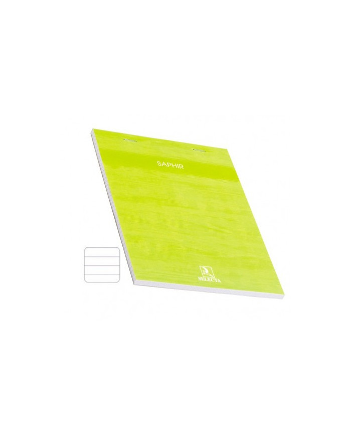 SHOP24-TUNISIE-BLOC-NOTE-SAPHIR-A4-TRAVES-100P SHOP24-TUNISIE-BLOC-NOTE-SAPHIR-A4-TRAVES-100P