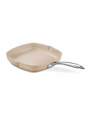 SHOP24-TUNISIE-POELE-GRILL-KORKMAZ-GRANITA-28x28cm SHOP24-TUNISIE-POELE-GRILL-KORKMAZ-GRANITA-28x28cm