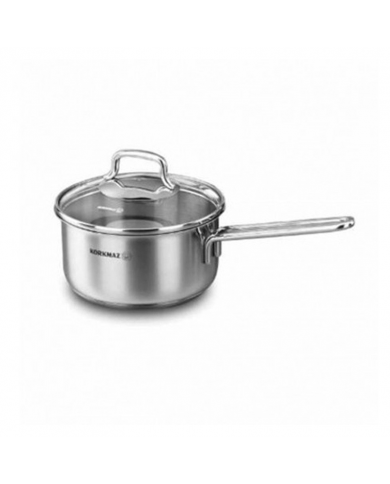 SHOP24-TUNISIE-CASSEROLE-AVEC-COUVERCLE-KORKMAZ-PERLA-16X8CM-1.6LT SHOP24-TUNISIE-CASSEROLE-AVEC-COUVERCLE-KORKMAZ-PERLA-16X8CM-1.6LT