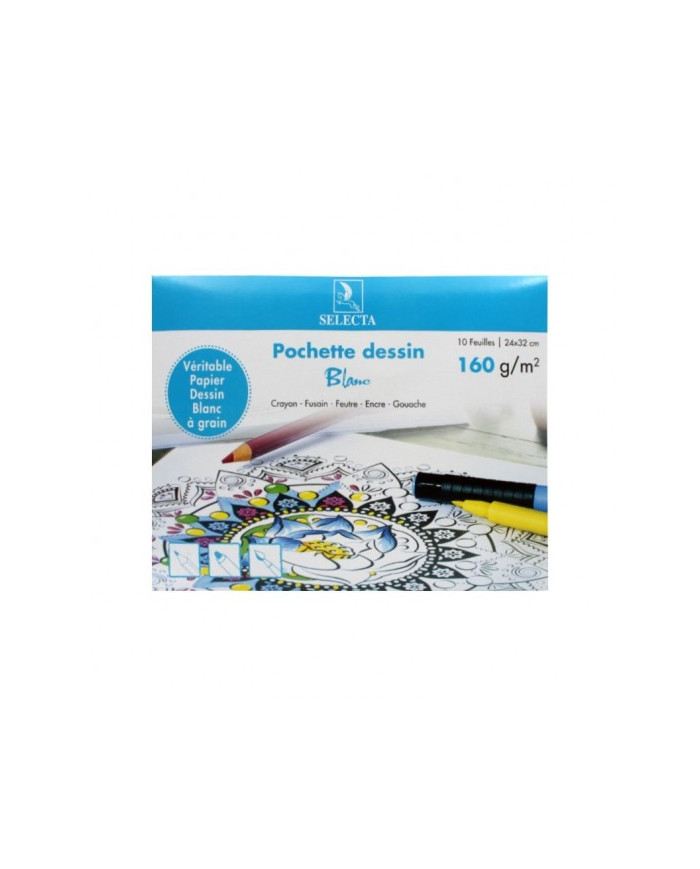 SHOP24-TUNISIE-POCHETTE-PAPIER-DESSIN-BLANC SHOP24-TUNISIE-POCHETTE-PAPIER-DESSIN-BLANC