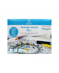 SHOP24-TUNISIE-POCHETTE-PAPIER-DESSIN-BLANC SHOP24-TUNISIE-POCHETTE-PAPIER-DESSIN-BLANC
