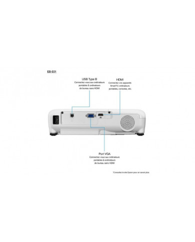 SHOP24-VIDEO-PROJECTEUR-EPSON-EB-E01-XGA-V11H97104C SHOP24-VIDEO-PROJECTEUR-EPSON-EB-E01-XGA-V11H97104C
