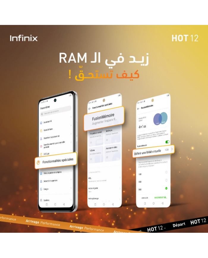 SHOP24-INFINIX-HOT12-4G-64G-NOIR-X6817 SHOP24-INFINIX-HOT12-4G-64G-NOIR-X6817