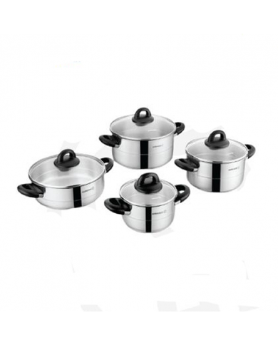 SHOP24-TUNISIE-SET-DE-CUISINE-KORKMAZ-HERA-INOX-INDUCTION-8-PIERCES-NOIR SHOP24-TUNISIE-SET-DE-CUISINE-KORKMAZ-HERA-INOX-INDUCTION-8-PIERCES-NOIR