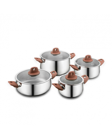 SHOP24-TUNISIE-SET-DE-CUISINE-KORKMAZ-ABANA-INOX-8-PIERCES SHOP24-TUNISIE-SET-DE-CUISINE-KORKMAZ-ABANA-INOX-8-PIERCES