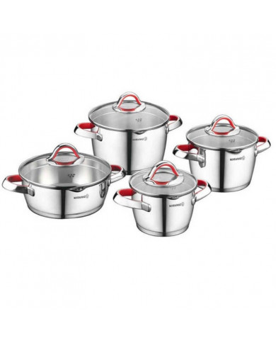 SHOP24-TUNISIE-SET-DE-CUISINE-KORKMAZ-VERTEX-INDUCTION-8-PIERCES-INOX SHOP24-TUNISIE-SET-DE-CUISINE-KORKMAZ-VERTEX-INDUCTION-8-PIERCES-INOX