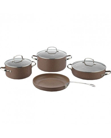 SHOP24-TUNISIE-SET-DE-CUISINE-KORKMAZ-CERAMIQUE-A-INDUCTION-7-PIERCES-ROUGE-A1875 SHOP24-TUNISIE-SET-DE-CUISINE-KORKMAZ-CERAMIQUE-A-INDUCTION-7-PIERCES-ROUGE-A1875