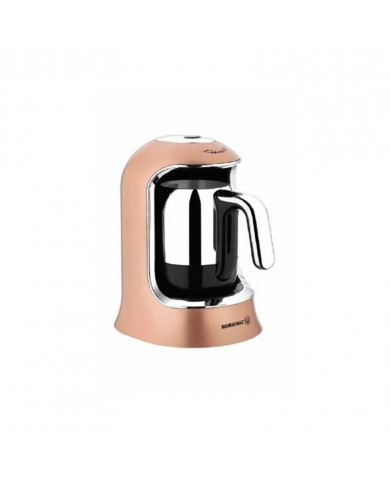 SHOP24-TUNISIE-CAFETIERE-TURQUE-KORKMAZ-400W-ROSE-GOLD-CHROME SHOP24-TUNISIE-CAFETIERE-TURQUE-KORKMAZ-400W-ROSE-GOLD-CHROME