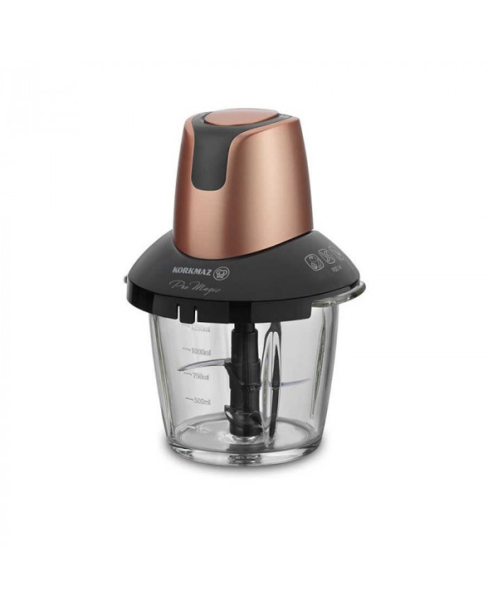 SHOP24-TUNISIE-MINI-HACHOIR-FOOD-PROCESSOR-KORKMAZ-ROSE-GOLD-BLACK-900Watt SHOP24-TUNISIE-MINI-HACHOIR-FOOD-PROCESSOR-KORKMAZ-ROSE-GOLD-BLACK-900Watt