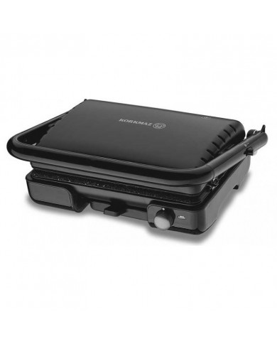 SHOP24-TUNISIE-CONTACT-GRIL-KORKMAZ-GRANITE-NON STICK-BLACK-1800Watt SHOP24-TUNISIE-CONTACT-GRIL-KORKMAZ-GRANITE-NON STICK-BLACK-1800Watt