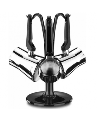 SHOP24-TUNISIE-KAPPA-COFFEE-POT-SET-KORKMAZ-NOIR-INOX SHOP24-TUNISIE-KAPPA-COFFEE-POT-SET-KORKMAZ-NOIR-INOX