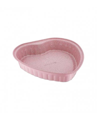 SHOP24-TUNISIE-TORTA-HEART-CAKE-PAN-KORKMAZ-GRANIT-27CM SHOP24-TUNISIE-TORTA-HEART-CAKE-PAN-KORKMAZ-GRANIT-27CM