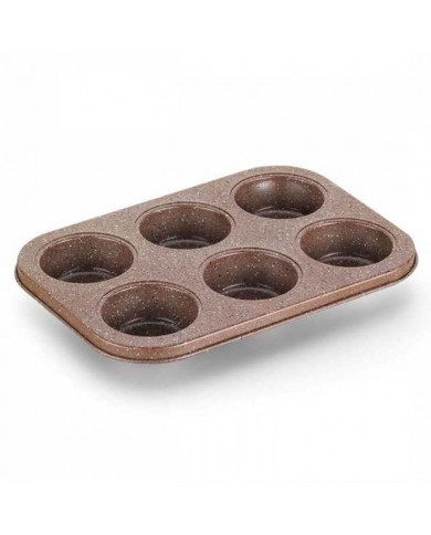SHOP24-TUNISIE-MUFFIN-6-CUP-MUFFIN-PAN-KORKMAZ-GRANIT SHOP24-TUNISIE-MUFFIN-6-CUP-MUFFIN-PAN-KORKMAZ-GRANIT