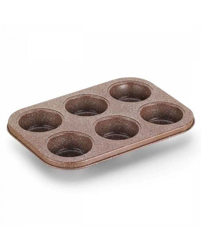 SHOP24-TUNISIE-MUFFIN-6-CUP-MUFFIN-PAN-KORKMAZ-GRANIT SHOP24-TUNISIE-MUFFIN-6-CUP-MUFFIN-PAN-KORKMAZ-GRANIT