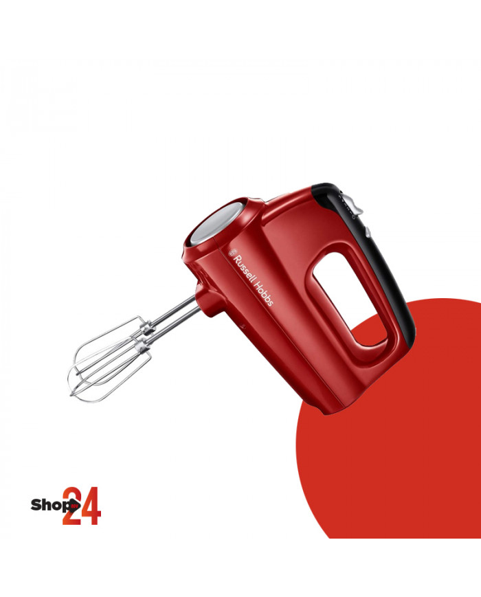 Batteur RUSSELL HOBBS 350watts - Rouge Batteur RUSSELL HOBBS 350watts - Rouge