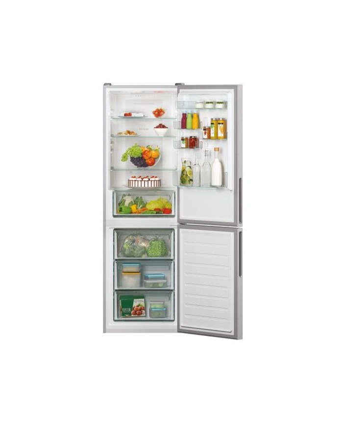 SHOP24-Refrigerateur-Candy-Fresco-combiné-nofrost-342-litres-Silver-CCE3T618FS SHOP24-Refrigerateur-Candy-Fresco-combiné-nofrost-342-litres-Silver-CCE3T618FS
