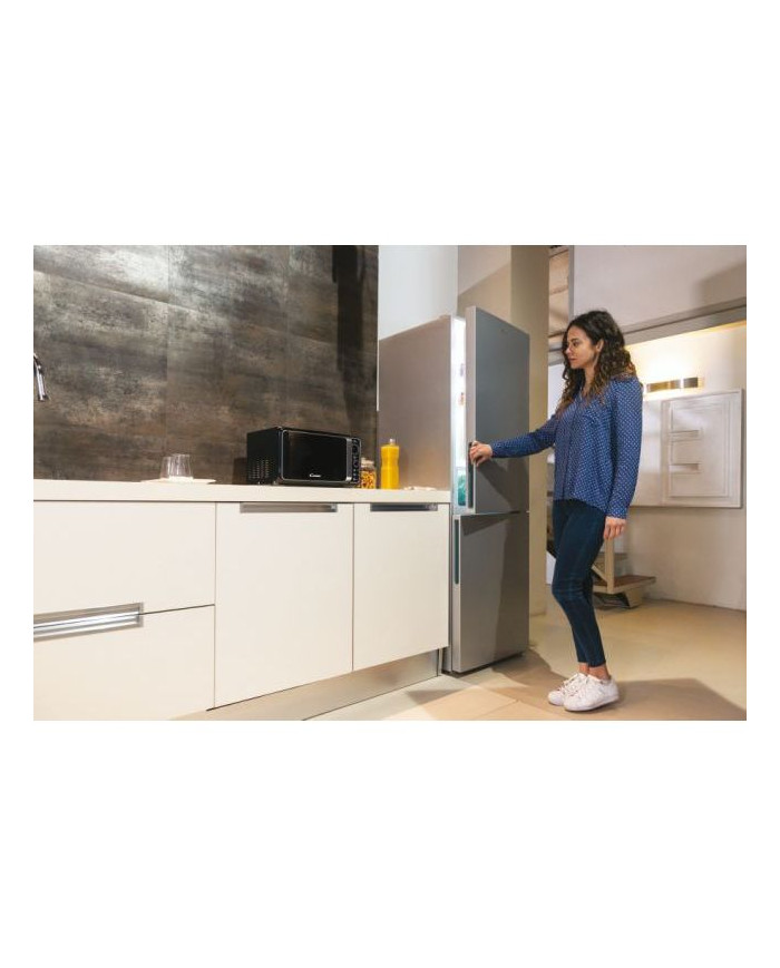 SHOP24-Refrigerateur-Candy-Fresco-combiné-nofrost-342-litres-Silver-CCE3T618FS SHOP24-Refrigerateur-Candy-Fresco-combiné-nofrost-342-litres-Silver-CCE3T618FS