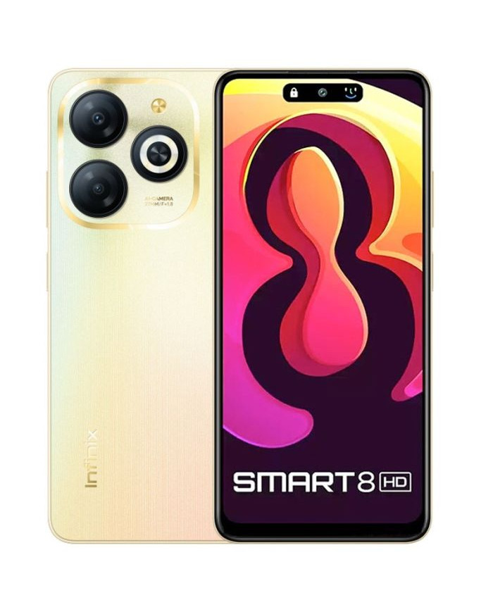 Smartphone INFINIX Smart 8 HD 2Go 64Go - Gold Smartphone INFINIX Smart 8 HD 2Go 64Go - Gold