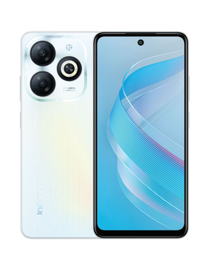 Smartphone INFINIX Smart 8  4Go 128Go - Blanc Smartphone INFINIX Smart 8  4Go 128Go - Blanc