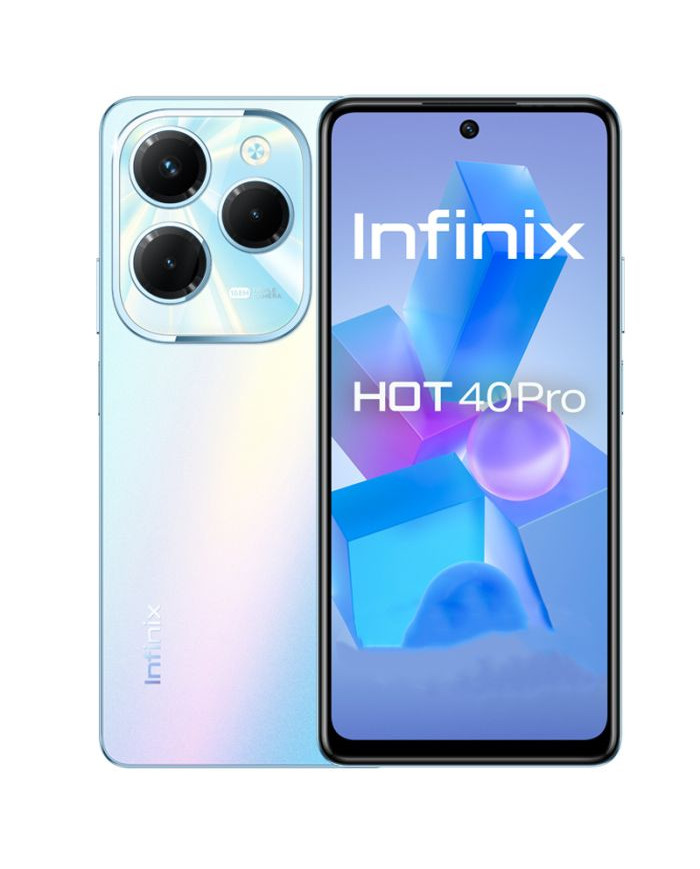 Smartphone INFINIX Hot 40 PRO 12Go 256Go - BLEU Smartphone INFINIX Hot 40 PRO 12Go 256Go - BLEU