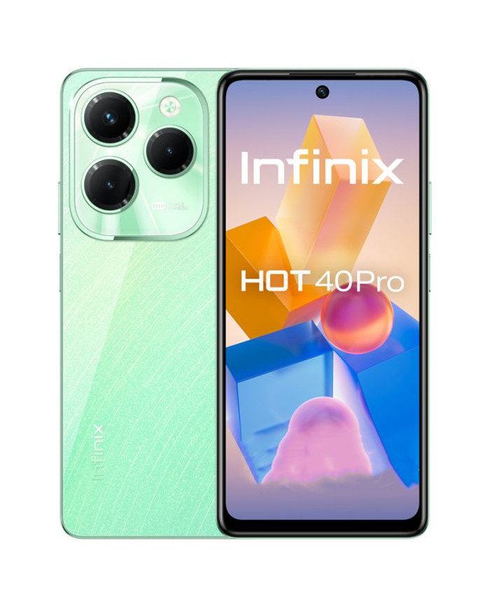 Smartphone INFINIX Hot 40 PRO 12Go 256Go - VERT Smartphone INFINIX Hot 40 PRO 12Go 256Go - VERT