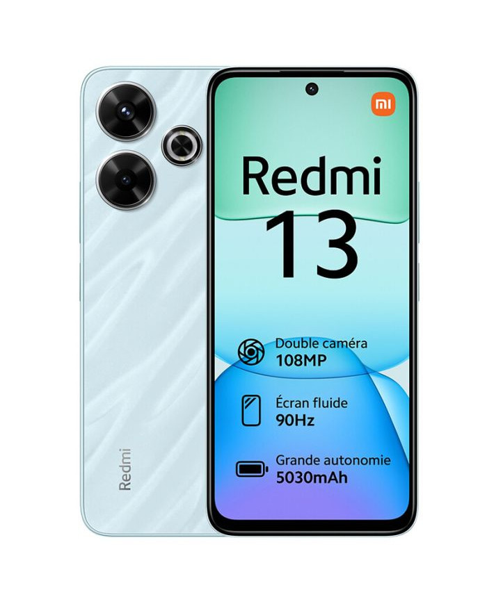 Smartphone XIAOMI Redmi 13 8Go 128Go - Bleu Smartphone XIAOMI Redmi 13 8Go 128Go - Bleu