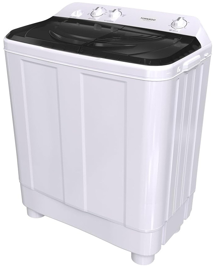 Lave-linge Tornado Semi-Automatique, 12 Kg, Twh-Z12Dne-W - Blanc Lave-linge Tornado Semi-Automatique, 12 Kg, Twh-Z12Dne-W - Blanc