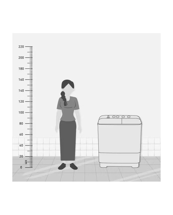 Lave-linge Tornado Semi-Automatique, 12 Kg, Twh-Z12Dne-W - Blanc Lave-linge Tornado Semi-Automatique, 12 Kg, Twh-Z12Dne-W - Blanc