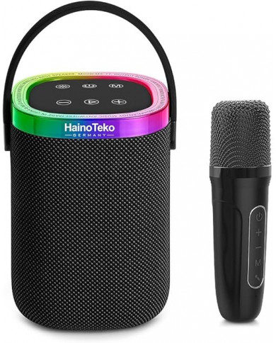 Haut-parleur Bluetooth portable Haino Teko MS-77 avec microphone sans fil Haut-parleur Bluetooth portable Haino Teko MS-77 avec microphone sans fil