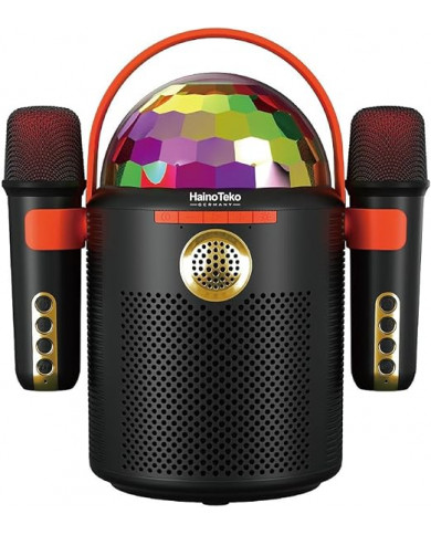Haino Teko MS-96 Haut-parleur Bluetooth avec 2 Microphones Sans Fil Haino Teko MS-96 Haut-parleur Bluetooth avec 2 Microphones Sans Fil