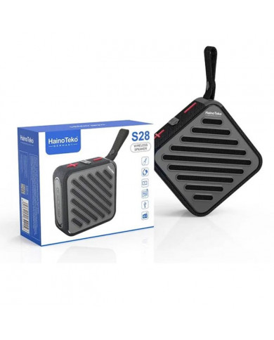 Haino Teko S28 Mini Haut-parleur Bluetooth Sans Fil - Noire Haino Teko S28 Mini Haut-parleur Bluetooth Sans Fil - Noire
