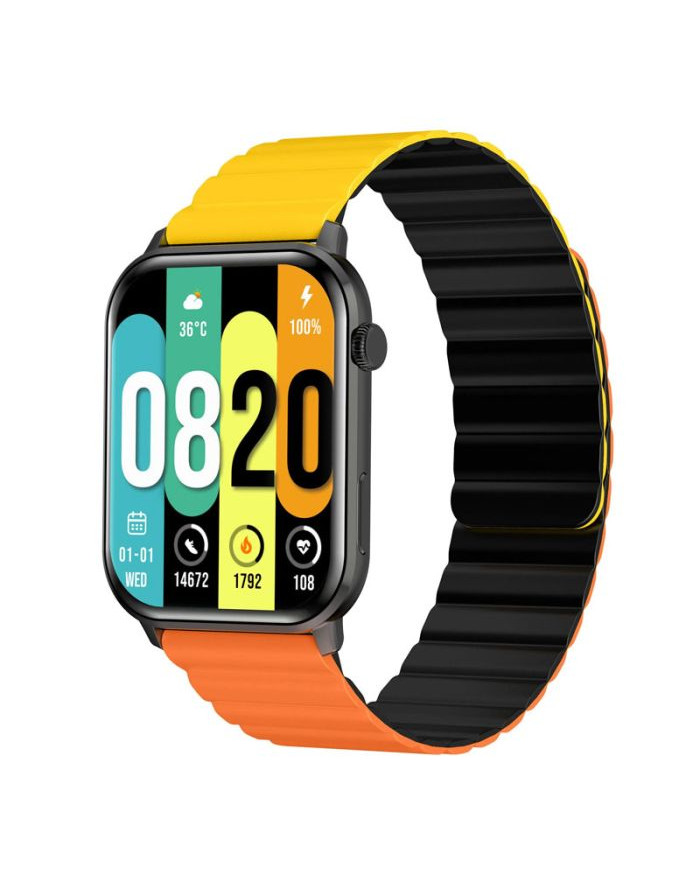 Montre Connectée KIESLECT Calling Watch KS - Orangé & Jaune Montre Connectée KIESLECT Calling Watch KS - Orangé & Jaune