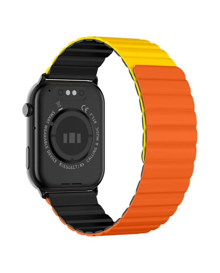 Montre Connectée KIESLECT Calling Watch KS - Orangé & Jaune Montre Connectée KIESLECT Calling Watch KS - Orangé & Jaune