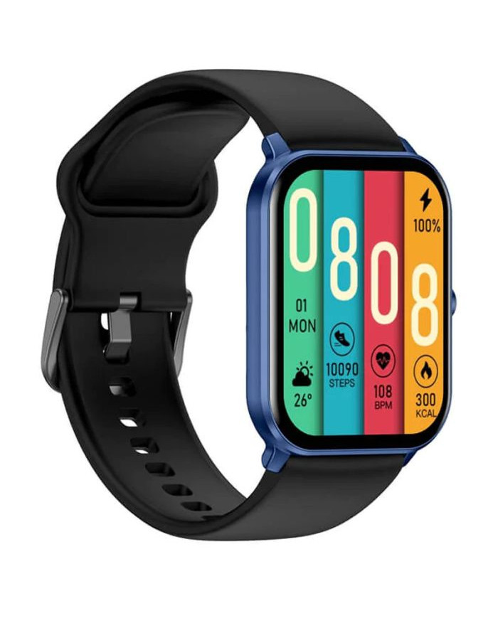 Montre Connectée KIESLECT Calling Watch KS Mini - Noir & Bleu Montre Connectée KIESLECT Calling Watch KS Mini - Noir & Bleu