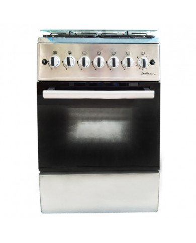 CUISINIÈRE À GAZ SOTACER F6B40G2I 60CM /60 - INOX CUISINIÈRE À GAZ SOTACER F6B40G2I 60CM /60 - INOX