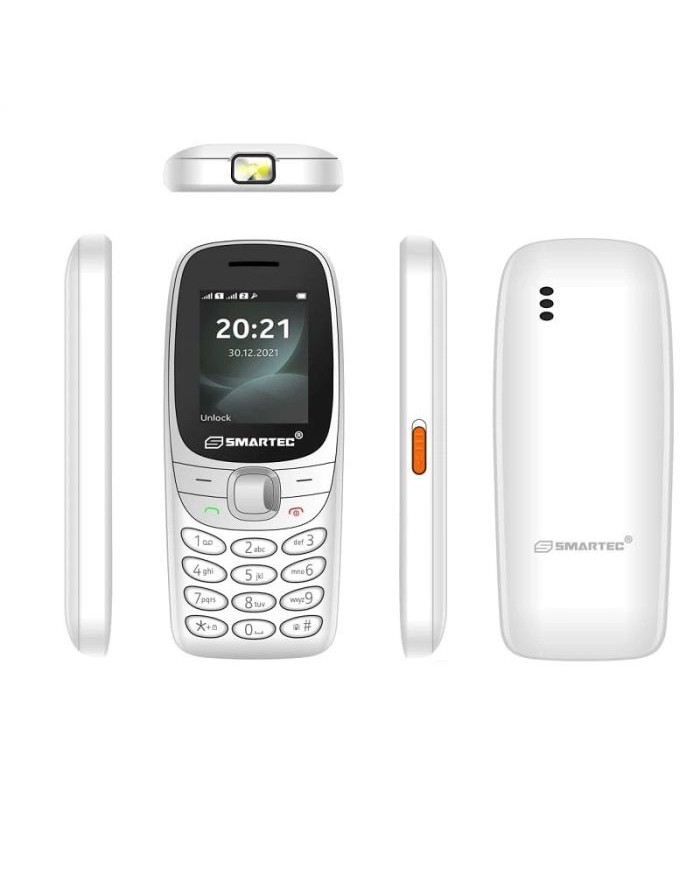 Téléphone Portable SMARTEC R6 - Blanc Téléphone Portable SMARTEC R6 - Blanc
