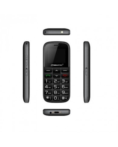 Téléphone Portable Smartec L1 Support - Noir Téléphone Portable Smartec L1 Support - Noir