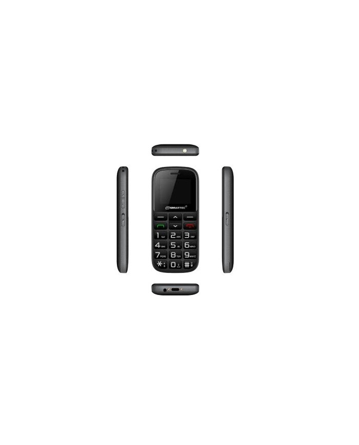 Téléphone Portable Smartec L1 Support - Noir Téléphone Portable Smartec L1 Support - Noir
