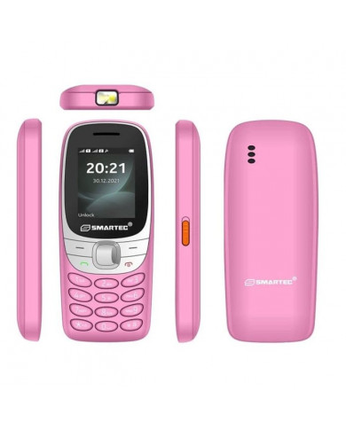 Téléphone Portable SMARTEC R6 - Rose Téléphone Portable SMARTEC R6 - Rose