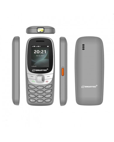 Téléphone Portable SMARTEC R6 - Gris Téléphone Portable SMARTEC R6 - Gris