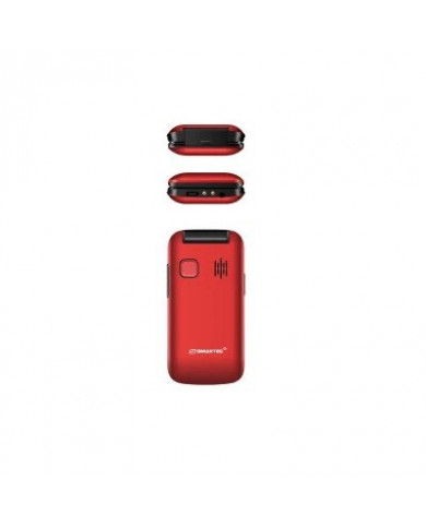 Téléphone portable Smartec F1 FLIP- Rouge Téléphone portable Smartec F1 FLIP- Rouge