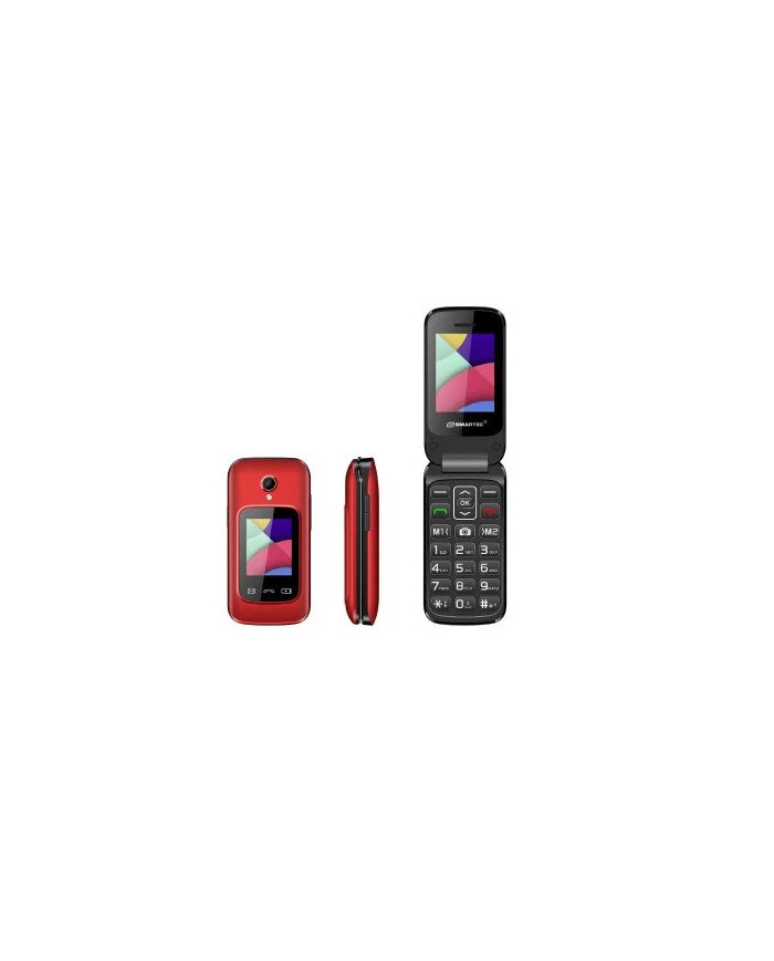 Téléphone portable Smartec F1 FLIP- Rouge Téléphone portable Smartec F1 FLIP- Rouge