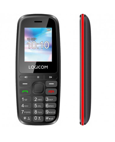 Téléphone Portable LOGICOM P197E - Rouge Téléphone Portable LOGICOM P197E - Rouge