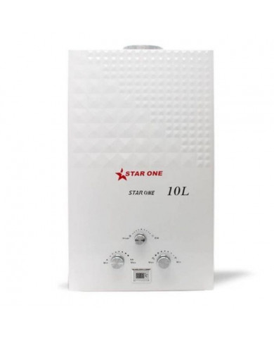 Chauffe Bain STARONE 10 Litres Gaz Bouteille - Blanc Chauffe Bain STARONE 10 Litres Gaz Bouteille - Blanc